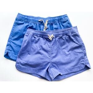 Girl's Crewcuts Blue and Periwinkle Pull On Shorts Bundle Size 16